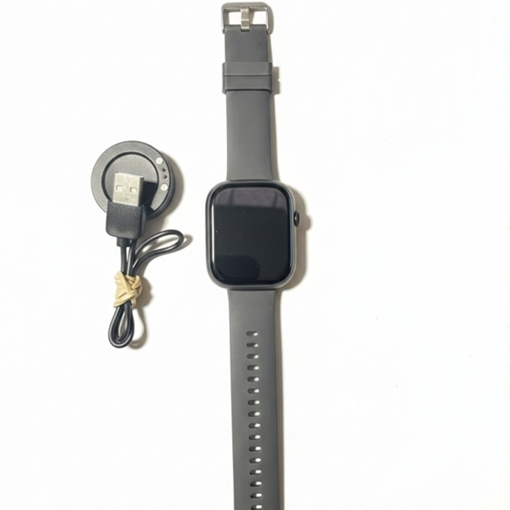Smartwatch with Charger - Black